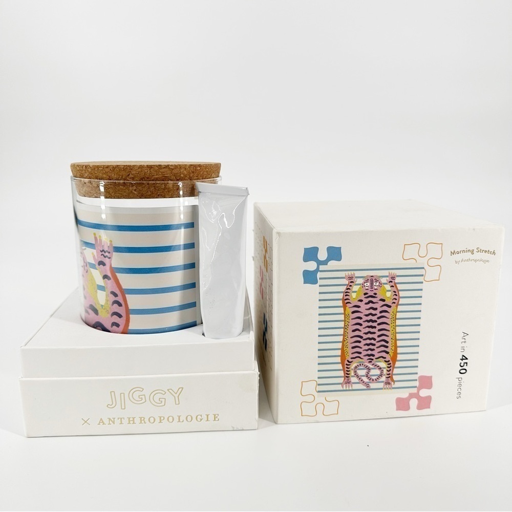 Anthropologie x Jiggy puzzle set "Morning Stretch